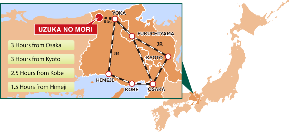 Location of Uzukanomori Image